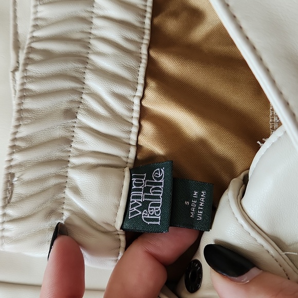 Faux Leather Pants - NEW - Picture 5 of 5